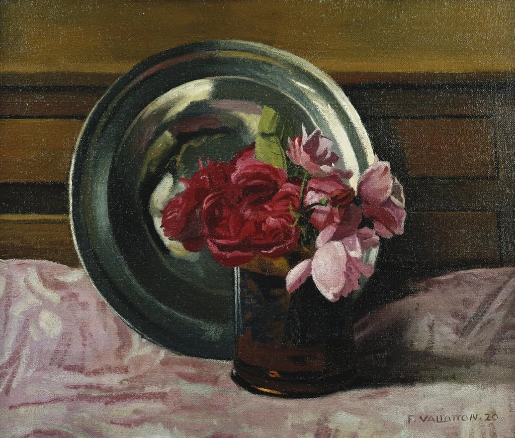 Natura morta con rose